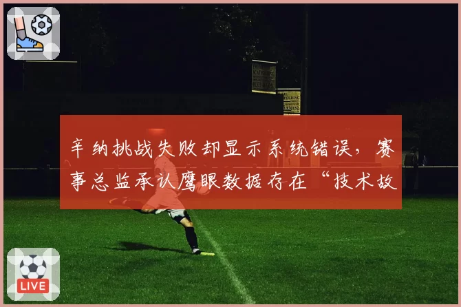 辛纳挑战失败却显示系统错误，赛事总监承认鹰眼数据存在“技术故障”
